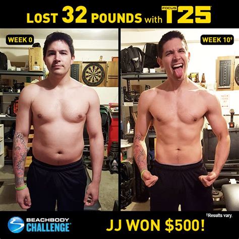 real t25 before and after